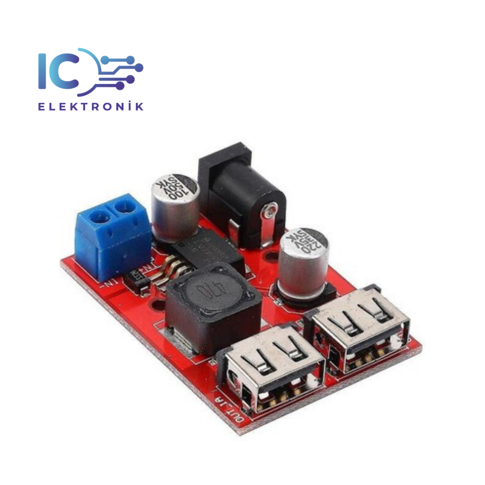 LM2596 LM2596S çift USB
