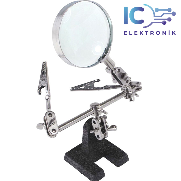 Magnifying Card Holder - Soldering Iron Stand TE-805
