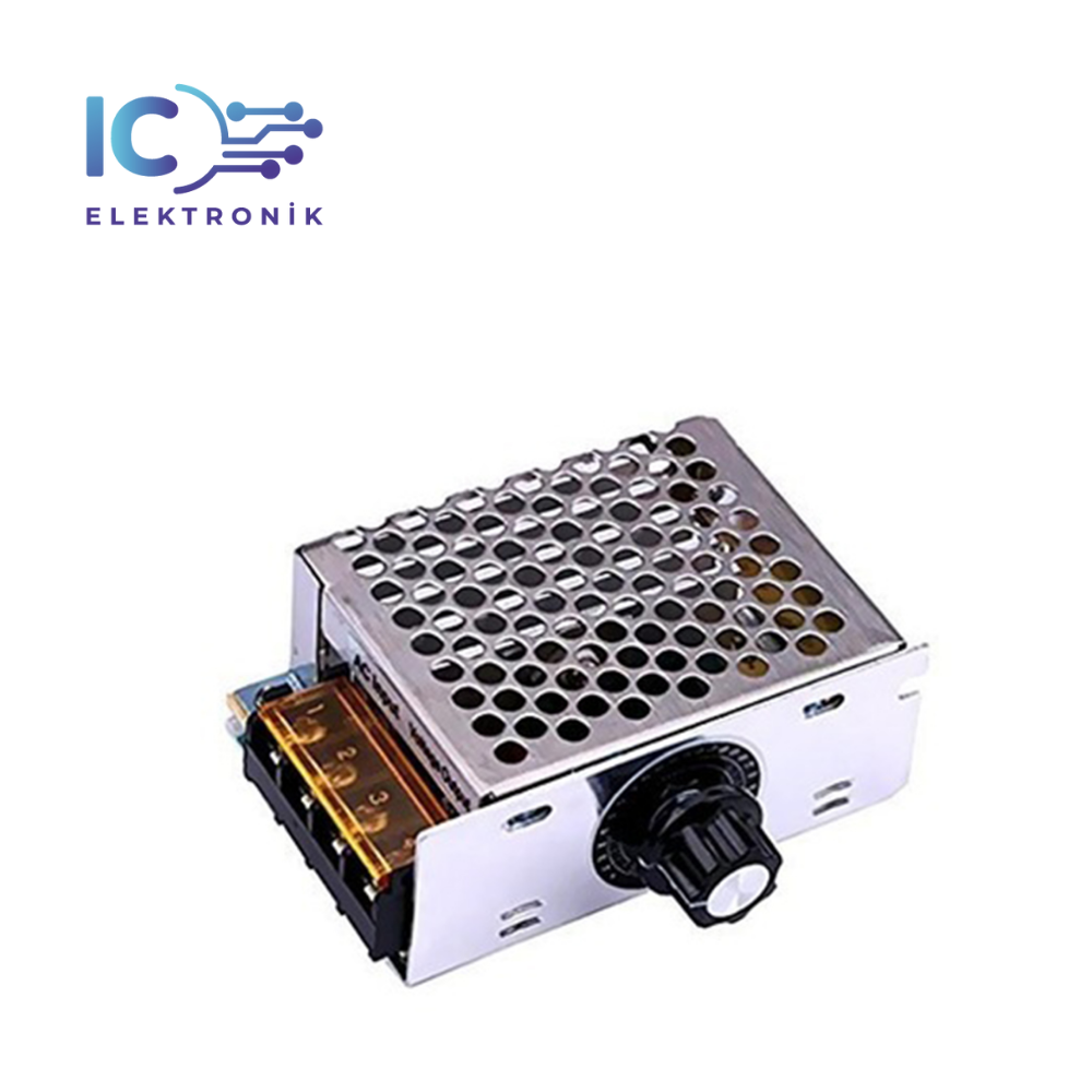 Regülatör AC 220V 4000W - Dimmer Koruma Kasalı