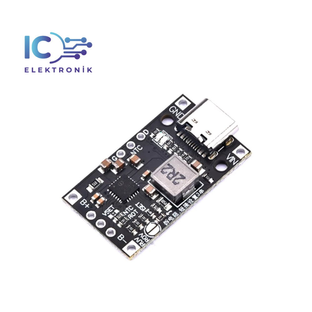 2s Lityum Pil Şarj BoostModülü-  Type-C