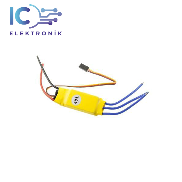 ESC 40A Brushless Fırçasız Motor Hız Kontrol Sürücüsü