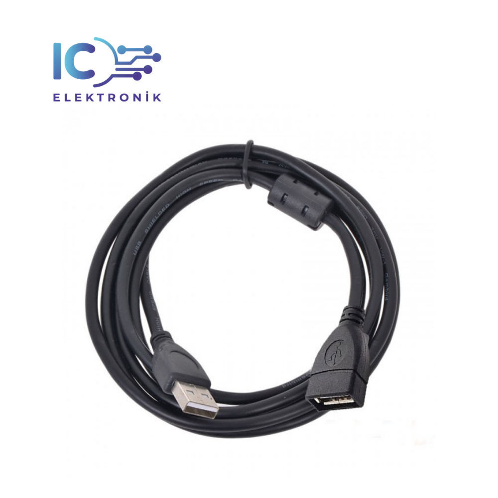 USB 2.0 Erkek Dişi Male to Female Uzatma Kablosu 3m