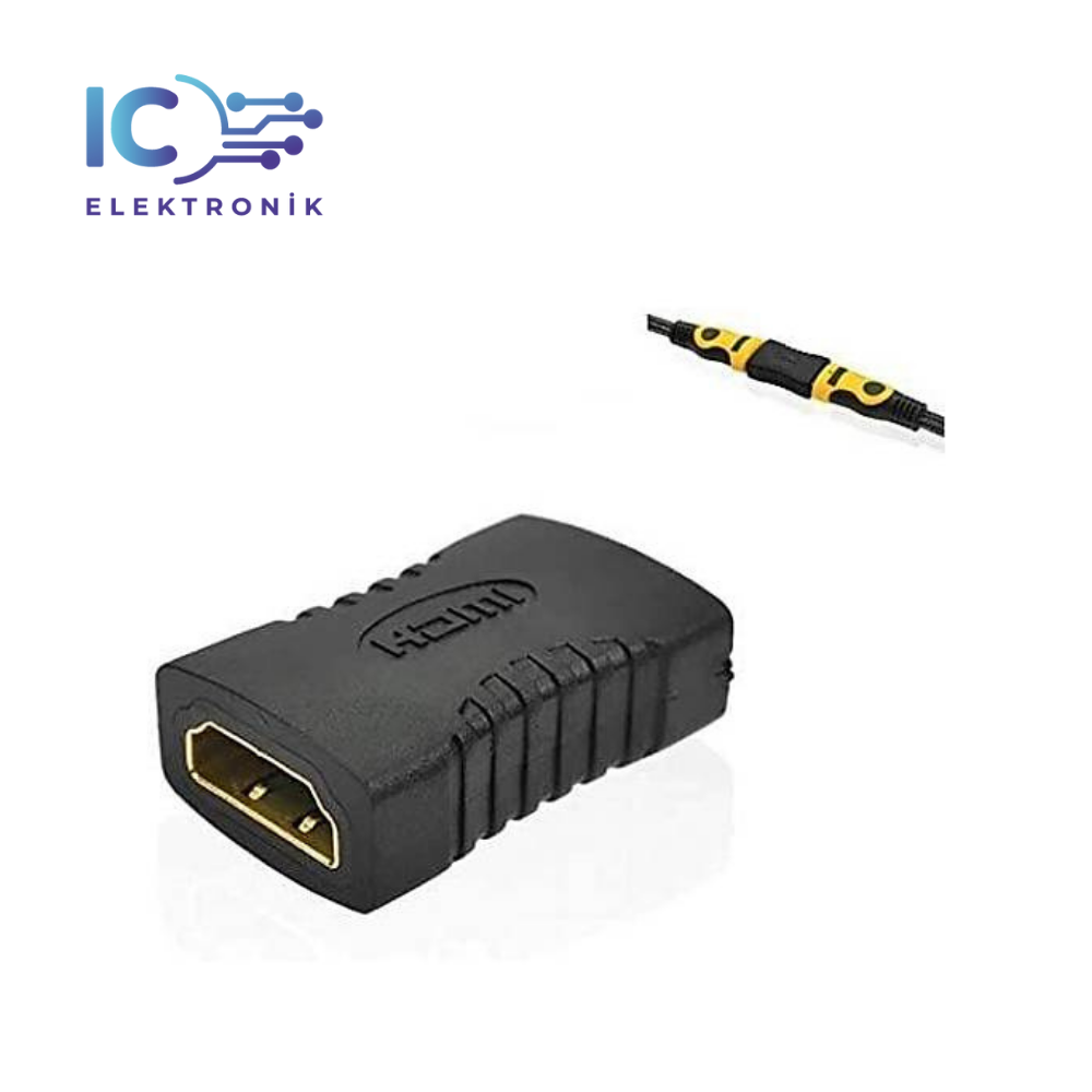 HDMI to HDMI Dişi-Dişi (F2F) Kablo Uzatma Aparatı