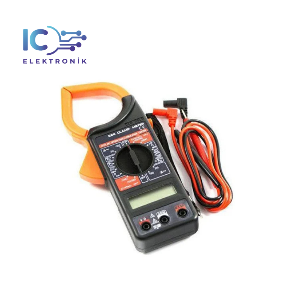 DT-266 Digital Clamp Multimeter with battery