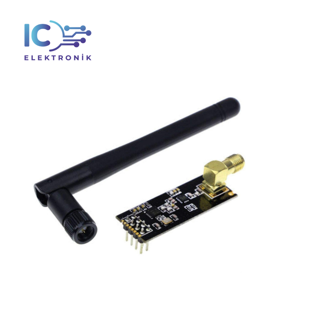 NRF24L01 2,4GHz RF Alıcı-Verici Modül (Harici Antenli)
