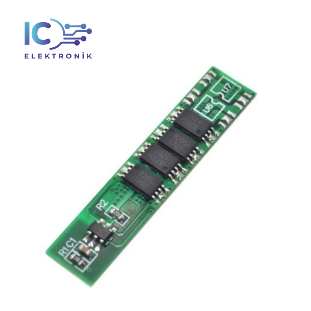 1S 10A BMS 18650 Lityum Pil Şarj Koruma Devresi