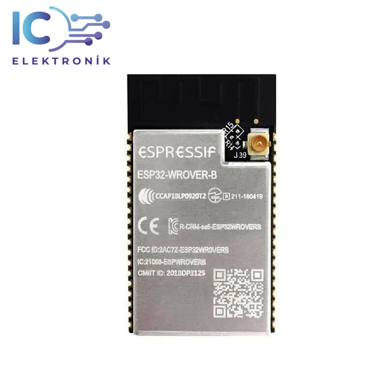 Espressif ESP32-WROVER-IB 16MB 128Mbit Flash Wi-Fi Bluetooth Modülü