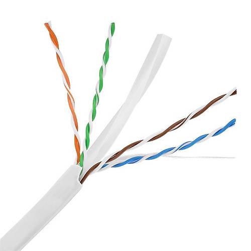 S-LINK SL-CAT608 305MT 6MM 24AWG CAT6 KABLO GRİ