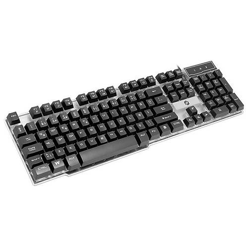 FRISBY FK-G508QU USB Q TR 3 RENKLI IŞIKLI KABLOLU KLAVYE