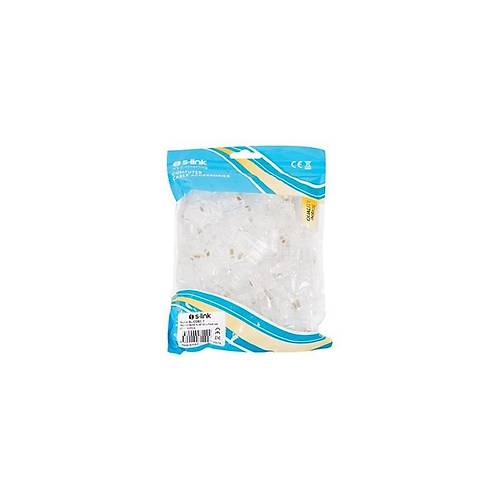 S-LINK SL-COB25P CAT6 100 LÜ PAKET YENİ NESİL JACK UTP KONNEKTÖR