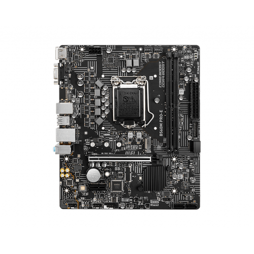 MSI B560M PRO-E DDR4 4800MHZ 1XVGA 1XHDMI 1XM.2 USB 3.2 MATX 1200P (10 VE 11. NESİL İŞLEMCİ UYUMLU)