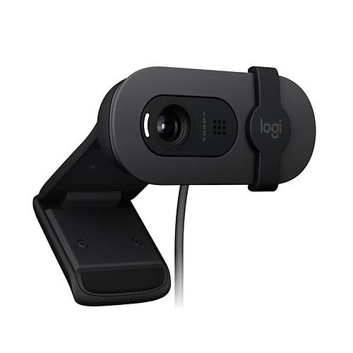 LOGITECH BRIO 100 FULL HD 1080P MKROFONLU WEB KAMERA SYAH 960-001585