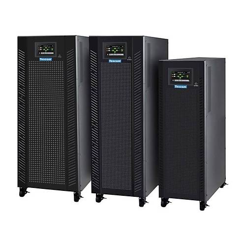 TESCOM TEOS 310 10KVA 3F/3F (20X9AH) 5/10DK RS-232 PF;0,9 LCD ONLINE UPS (TRIFAZE)