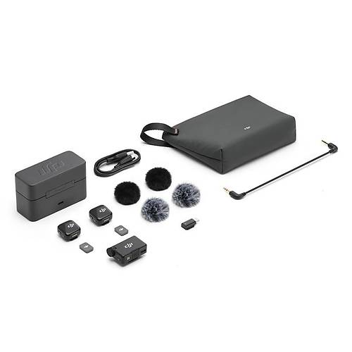 DJI MIC MINI KABLOSUZ MKROFON (2TX-1RX-CHARGING CASE) (RESMI DIST GARANTILI)