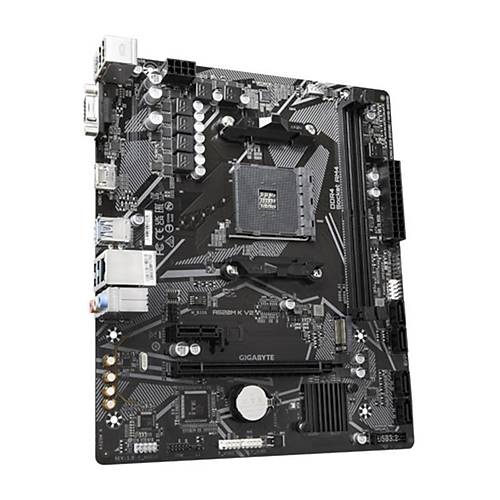 GIGABYTE A520M-K V2 DDR4 5100MHZ 1XVGA 1XHDMI 1XM.2 USB 3.2 MATX AM4 (AMD AM4 5000/4000 /3000 SERS LE UYUMLU)