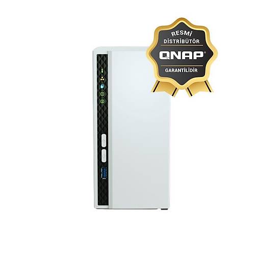 QNAP TS-233-2GB RAM 2 HDD YUVALI TOWER NAS (RESM DSTRBTR GARANTL)