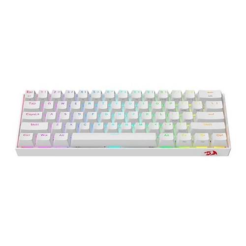 REDRAGON K530W DRACONIC PRO Q TR 60% KOMPAKT KABLOSUZ-BLUETOOTH 2.4G SWITCH MEKANK KLAVYE BEYAZ