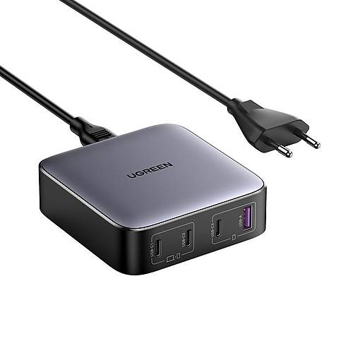 UGREEN NEXODE 100W GAN MASAS HIZLI ARJ CHAZI TYPE-C QC PD 4 PORTLU 3XUSB-C 1XUSB-A GR 90928