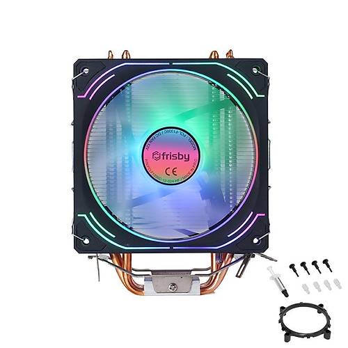 FRISBY FCL-F1336C (P6S) INTEL 1366/115X/1200/1700-AMD AM2/AM2+/AM3/AM4/AM5 LEMC FAN