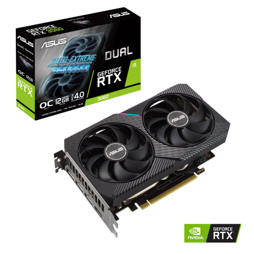 ASUS GEFORCE DUAL-RTX3060-O12G-V2 12GB GDDR6 192BIT 1XHDMI 3XDP EKRAN KARTI