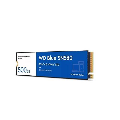 500 GB WD BLUE SN580 M.2 NVME 4000MB/S 3600MB/S WDS500G3B0E