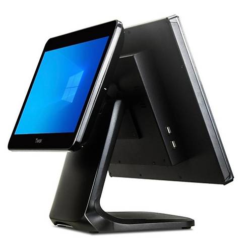 TIWOX TP-4950D 18.5" I5 5.NES�L 128GB NWME SSD 8GB DDR3 RAM 1366X768 POS PC + 13.2" M��TER� EKRANI