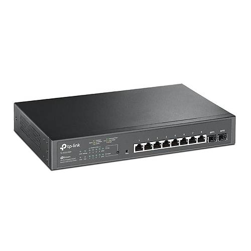 TP-LINK OMADA TL-SG2210MP 8 PORT GIGABIT+ 2XGIGABIT SFP UPLINK YNETLEBLR 150W POE RACKMOUNT SWITCH