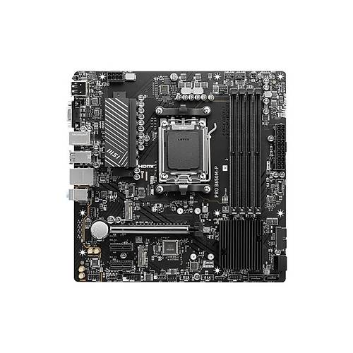 MSI PRO B650M-P DDR5 7200MHZ 1XVGA 1XHDMI 1XDP 2XM.2 USB 3.2 MATX AM5 ( AMD AM5 7000 SERL LEMC UYUMLU)