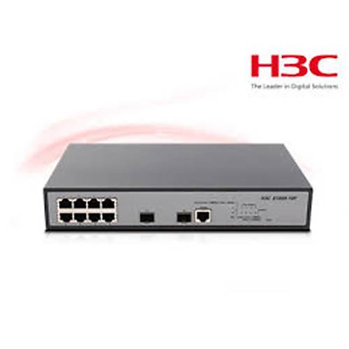 H3C S1850-10P 8 PORT GIGABIT + 2X1GB SFP UPLINK WEB YNETLEBLR L2 RACKMOUNT SWITCH(9801A1Q6)