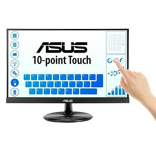 21.5 ASUS VT229H IPS 5MS 60MHZ 1XVGA 1XHDMI FHD 1920X1080 HOPARLR EREVESZ DK MAV IIK DOKUNMATK EKRAN VESA