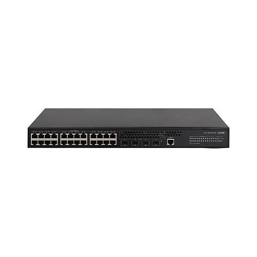 H3C S5024PV3-EI 24 PORT GIGABIT + 4X1GB SFP UPLINK YNETLEBLR L2 RACKMOUNT SWITCH(9801A1QT)