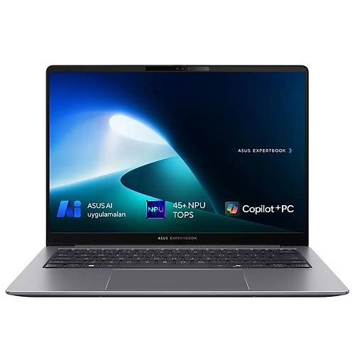 ASUS EXPERTBOOK P5405 AI ULTRA7 258V 32GB 1TB SSD 14 DOS - YAPAY ZEKA DESTEKLI