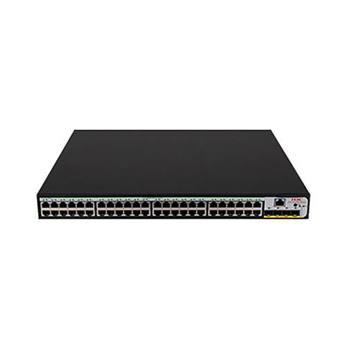 H3C 9801A414 S5120V3-52S-PWR-LI 48 PORT GIGABIT+4X10GB SFP+ 1XCONSOLE PORT YNETLEBLR 370W POE RACKMOUNT SWITCH