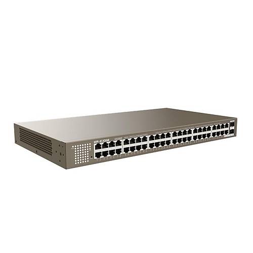 IP-COM G3350F 48 PORT GIGABIT + 2X1GB SFP UPLINK L2 CLOUD YNETLEBLR RACKMOUNT SWITCH