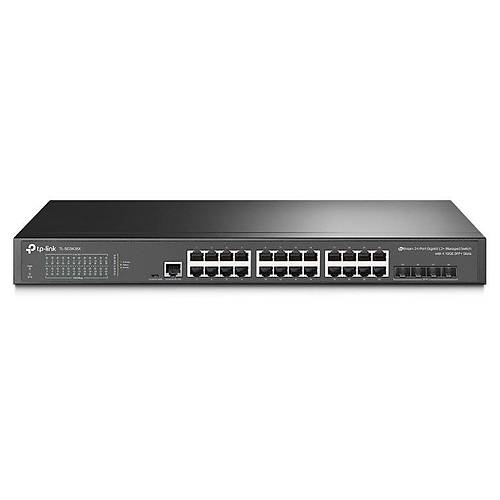 TP-LINK OMADA TL-SG3428X 24 PORT GIGABIT+4X10GIGABIT SFP+ UPLINK L2+ YNETLEBLR RACKMOUNT SWITCH