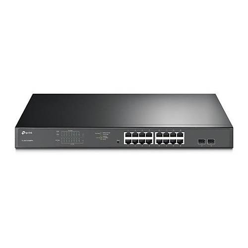 TP-LINK TL-SG1218MPE 16 PORT GIGABIT + 2XGIGABIT SFP UPLINK YNETLEBLR 192W POE RACKMOUNT SWITCH