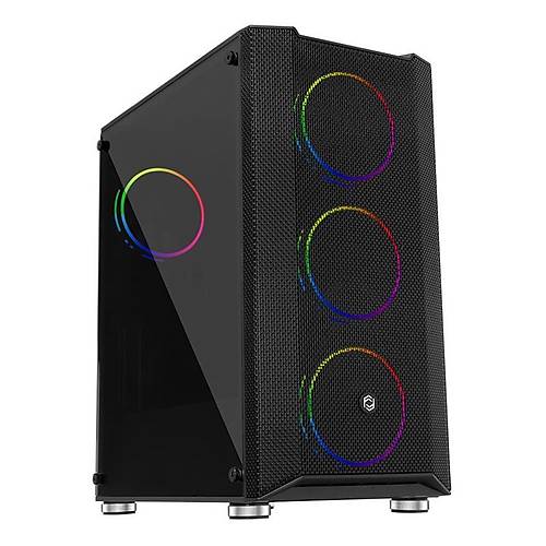 FRISBY FC-9405G 650W 80+ 4X120MM DUAL RING RGB FAN USB 3.0 MD TOWER SYAH KASA