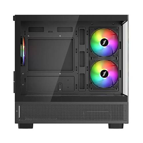 1ST PLAYER MIKU M5 SYAH 750W 80+ ATX 3.1 SILVER ARGB 6X12CM FAN TEMPERL CAM USB 3.0 M-ATX KASA