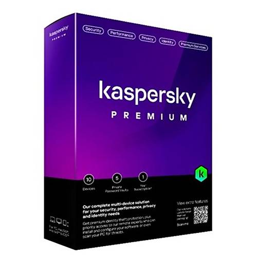 KASPERSKY PREMIUM ELEKTRONIK LISANS 10 KULLANICI 1 YIL