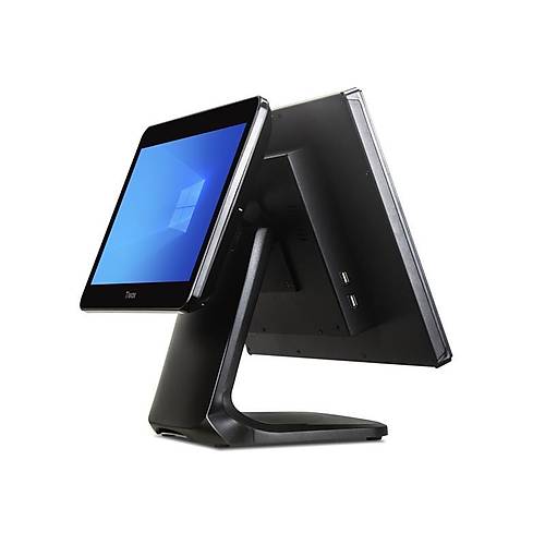 TIWOX TP-7610D 18.5" I7 10.NESL 128GB NWME SSD 8GB DDR4 RAM 1366X768 DOKUNMATK POS PC +13.2" MTER EKRANI