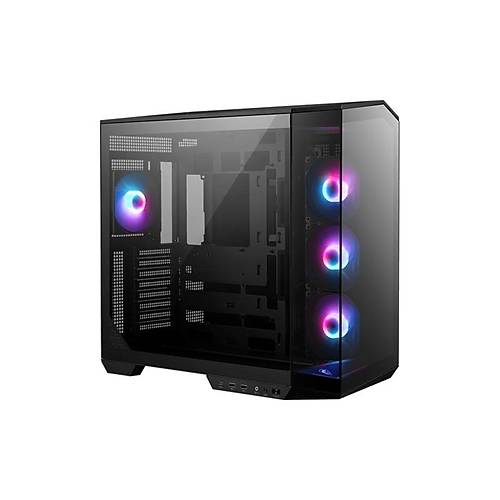 MSI MAG PANO 100R PZ TEMPERL CAM ARGB PSU YOK 3X120MM 1X120MM FAN GAMING BLGSAYAR KASASI SYAH
