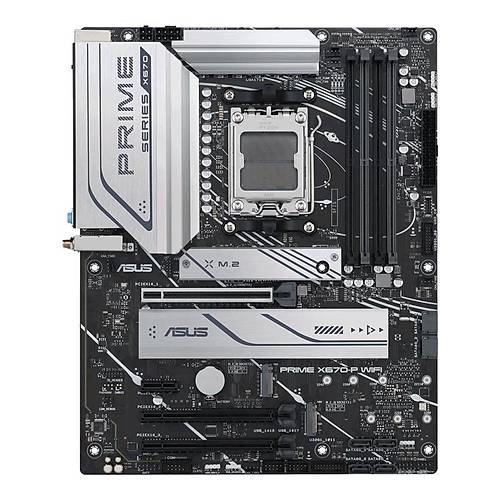 ASUS PRIME X670-P WIFI DDR5 6400MHZ 1XHDMI 1XDP 3XM.2 USB 3.2 ATX AM5 (AMD AM5 7000 SERS LEMC UYUMLU)