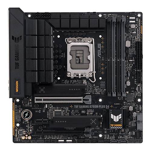 ASUS TUF GAMING B760M-PLUS D4 DDR4 5333MHZ 1XHDMI 1XDP 2XM.2 USB 3.2 MATX 1700P (12. / 13. VE 14. NESL LEMC UYUMLU)