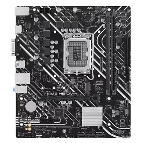 ASUS PRIME H610M-K DDR5 5600MHZ 1XVGA 1XHDMI 1XM.2 USB 3.2 MATX 1700P (12. / 13. VE 14. NESL LEMC UYUMLU)