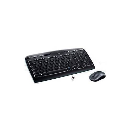 LOGITECH MK330 Q TR MM KABLOSUZ KLAVYE MOUSE SET SYAH 920-003988