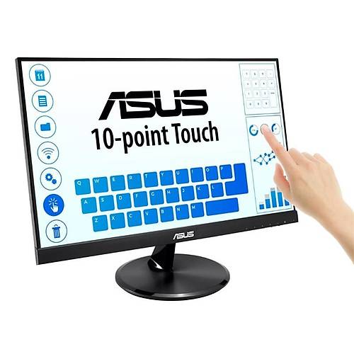 21.5 ASUS VT229H IPS 5MS 60MHZ 1XVGA 1XHDMI FHD 1920X1080 HOPARLR EREVESZ DK MAV IIK DOKUNMATK EKRAN VESA