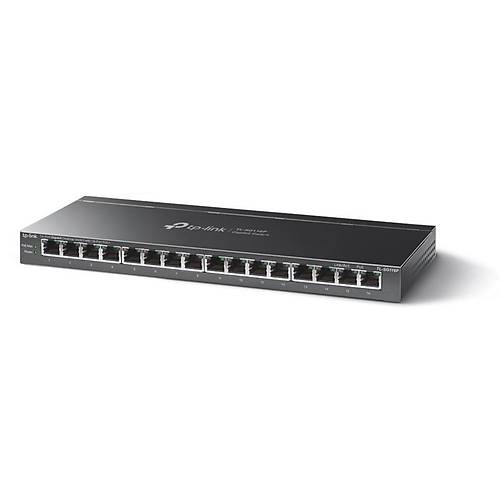 TP-LINK TL-SG116P 16 PORT POE+ 120W YNETLEMEZ GIGABIT DESKTOP SWITCH