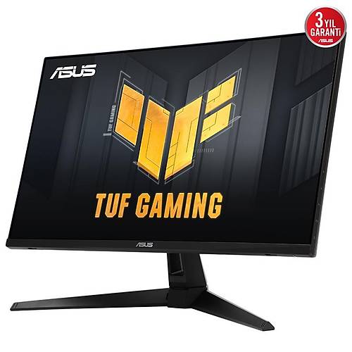 27 ASUS TUF GAMING VG27AQ3A IPS 1MS 180MHZ 2XHDMI 1XDP QHD 2560X1440 HOPARLR FREESYNC FLICKER-FREE PIVOT VESA SYAH