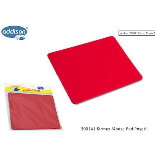 ADDISON 300141 KIRMIZI MOUSE PAD POETL