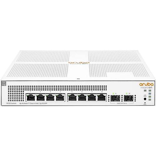 HPE ARUBA ION JL681A 8 PORT GIGABIT POE + 2XSFP UPLINK YNETLEBLR 124W POE SWITCH